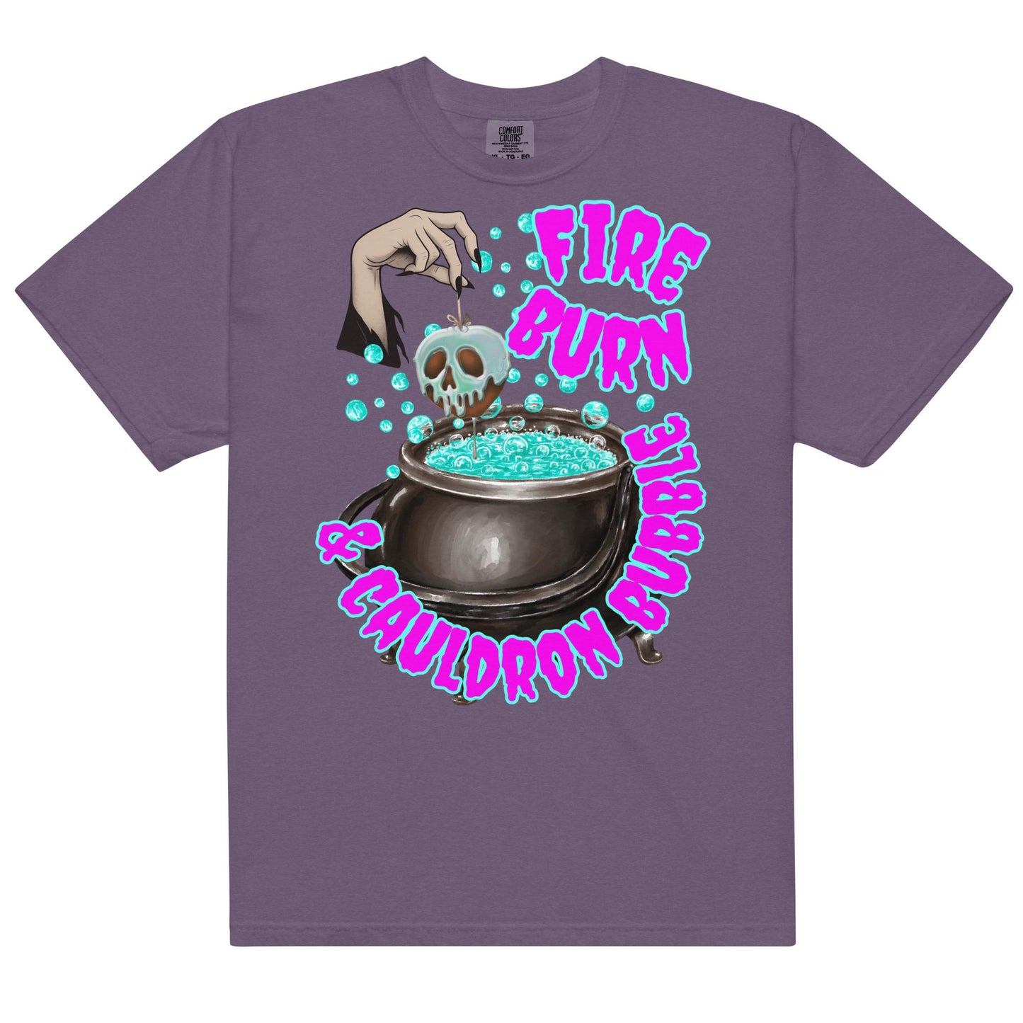 Evil Queen Disney Halloween Shirt, Acid Wash Comfort Colors Tee