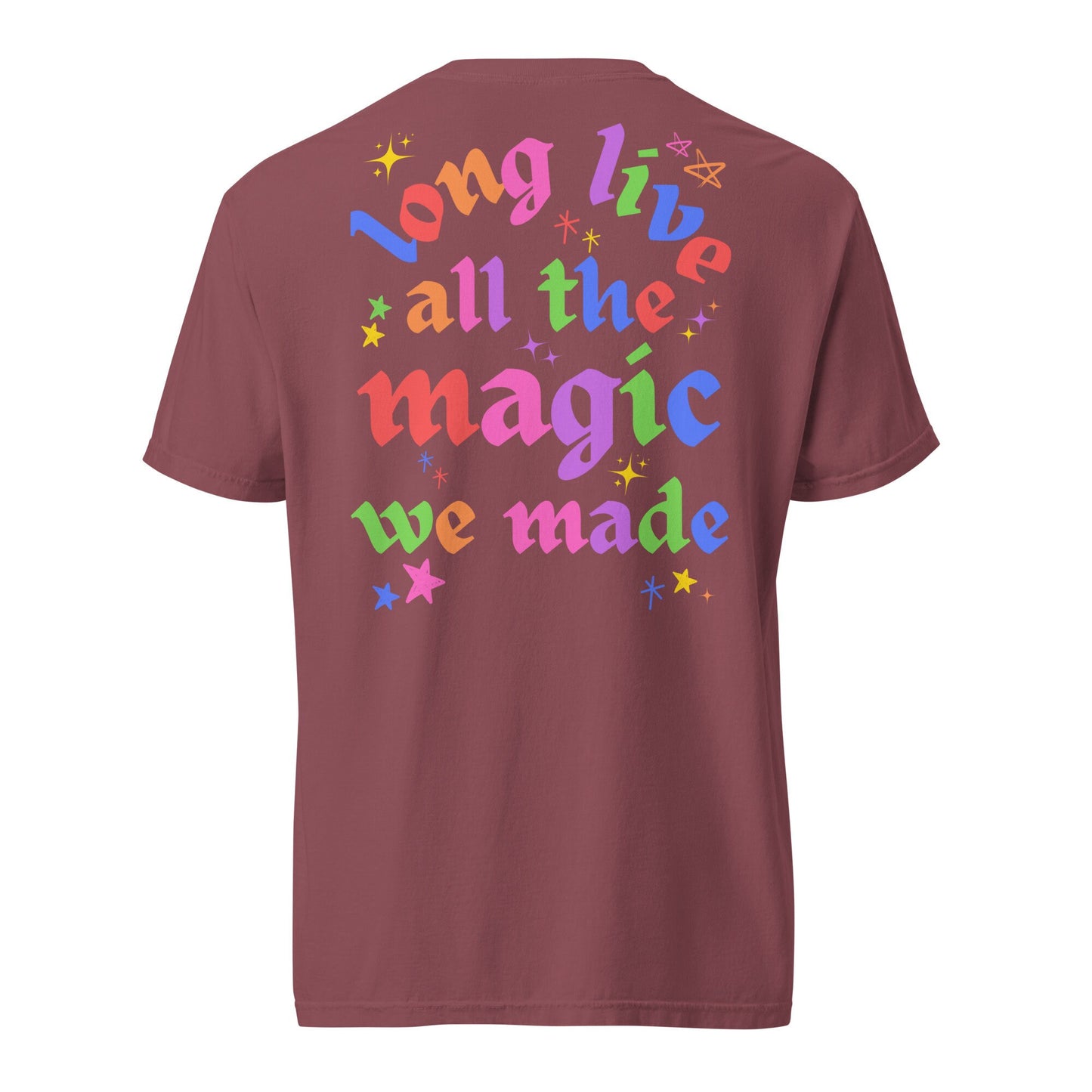 Long Live All the Magic We Made, Comfort Colors,Disney Mom T-Shirt, Matching  Family Clothing