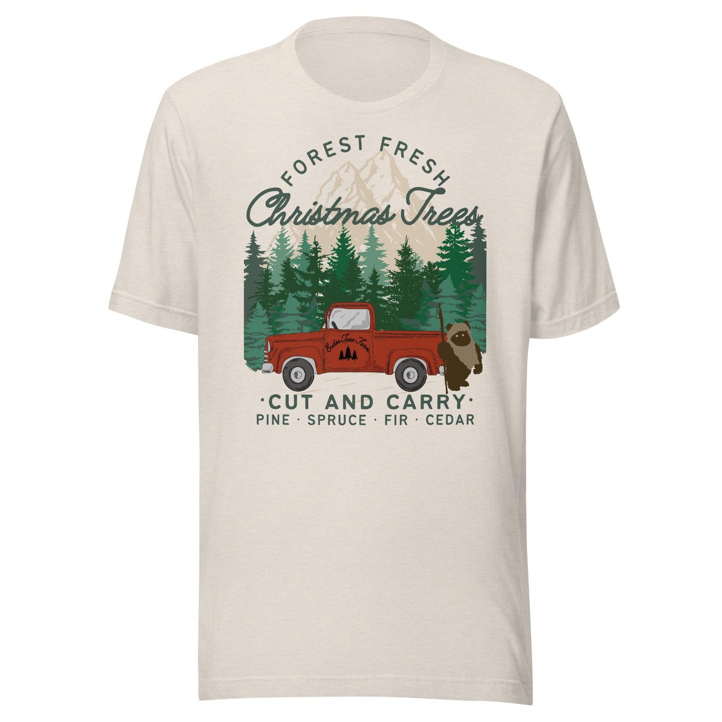 Endor Tree Farm Shirt, Star Wars Christmas, Disney Family Trip
