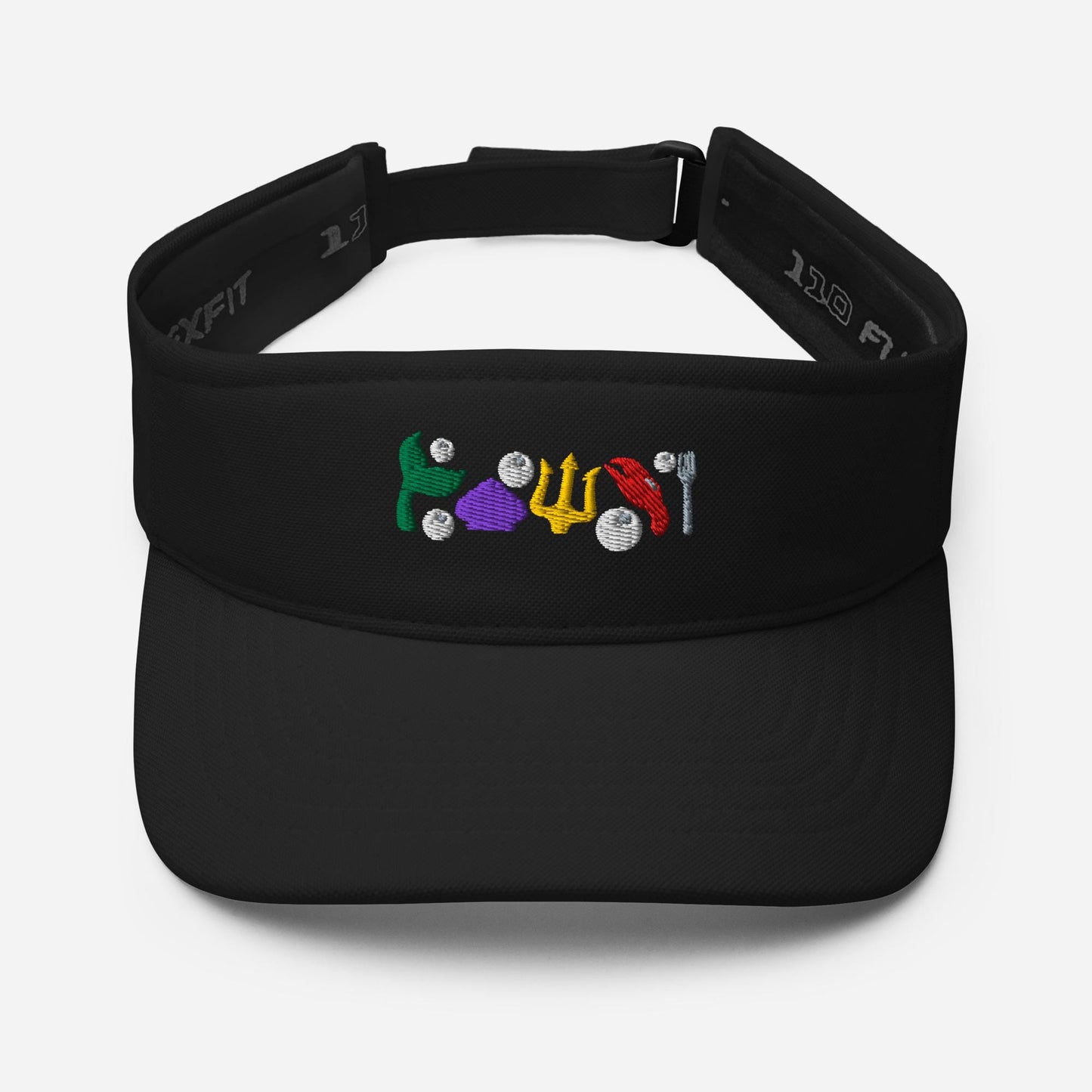 Little Mermaid Embroidered Visor, Subtle Disney Adult Hat