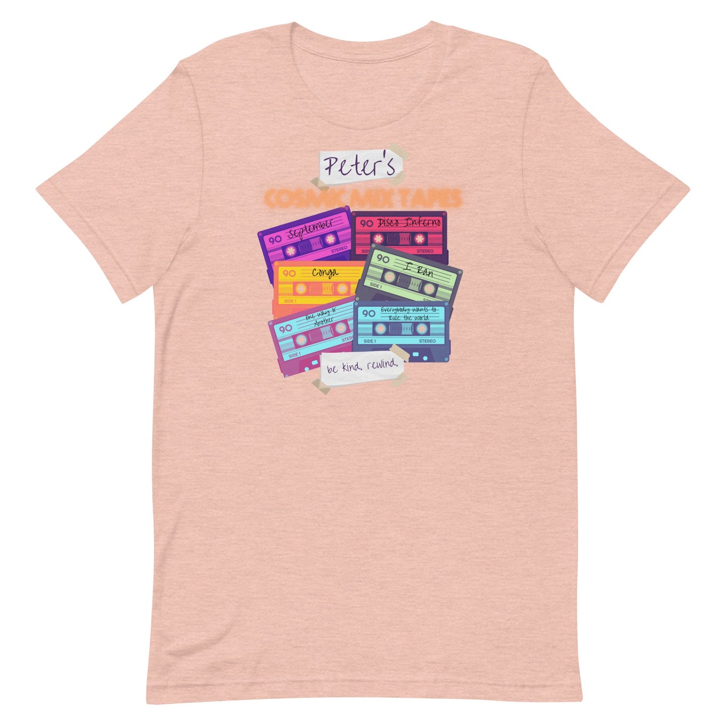 Guardians of the Galaxy Mix Tape Bella Canvas Shirt, EPCOT Cosmic Rewind