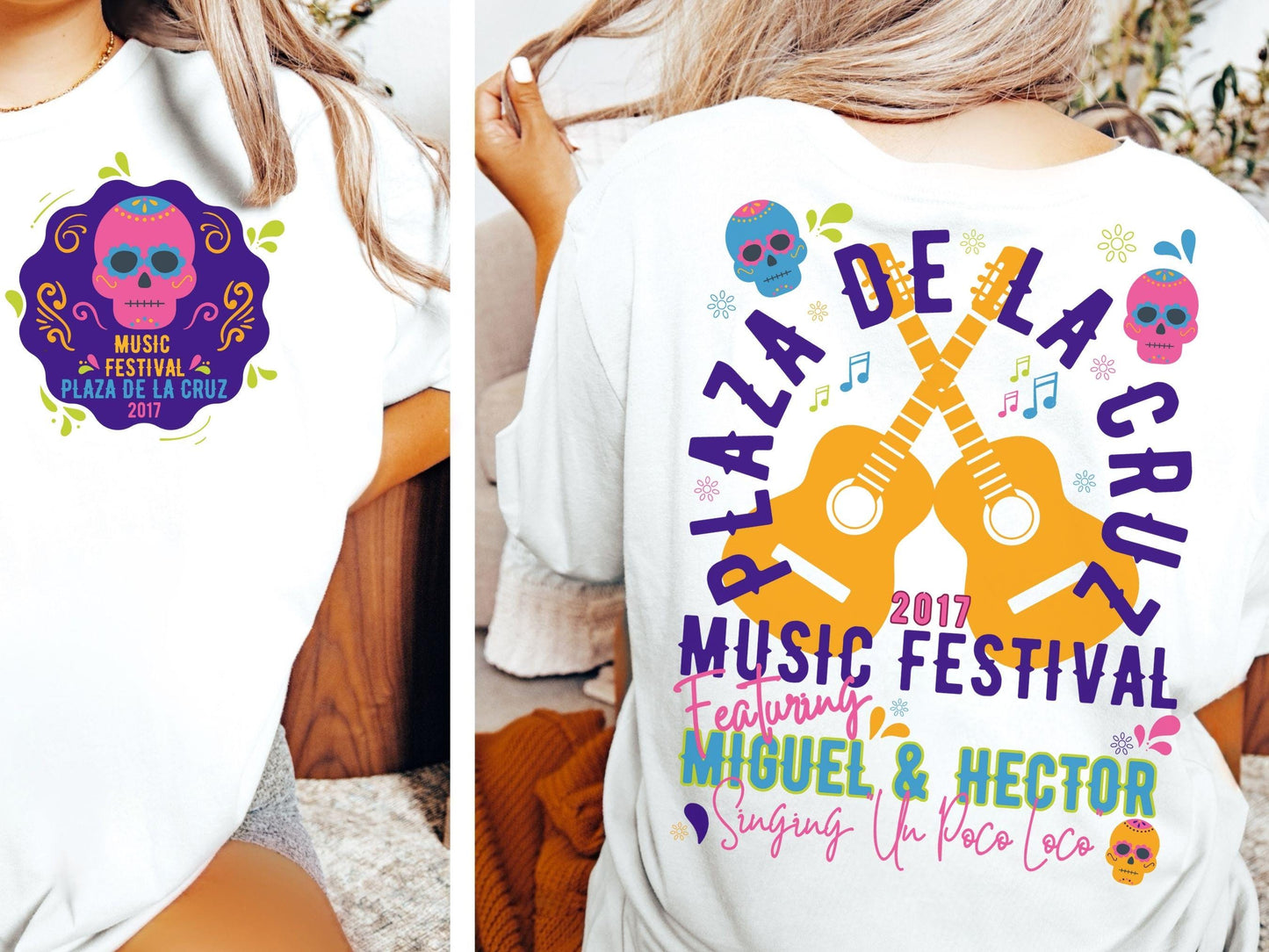 Coco Movie T-Shirt: Miguel & Hector, Disneyland EPCOT Family Shirt