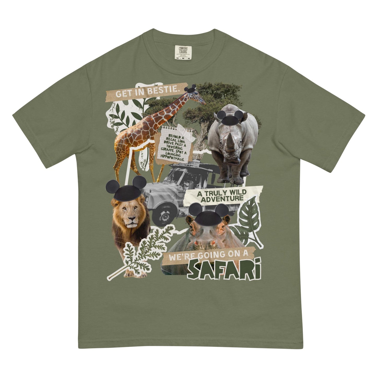 Disney Animal Kingdom Safari Comfort Colors Shirt