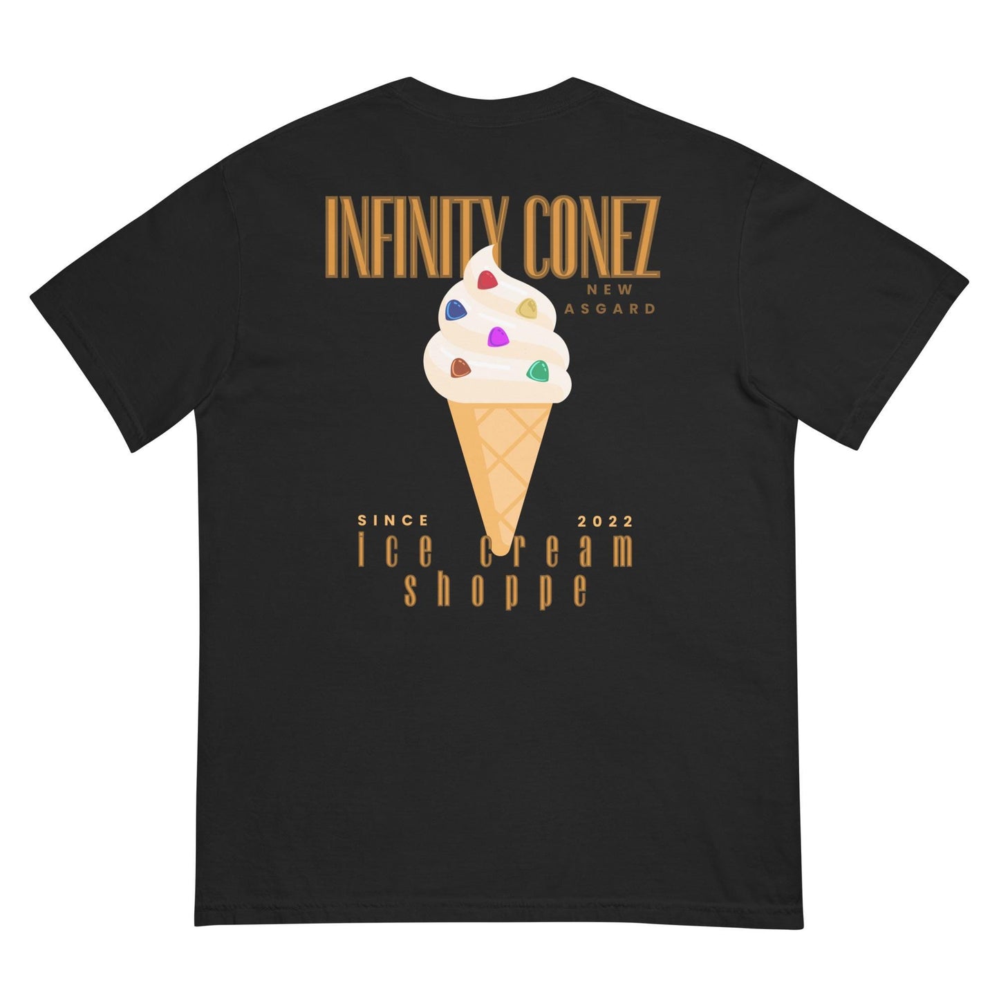 Infinity Conez T-Shirt, Avengers Inspired, New Asgard Ice Cream