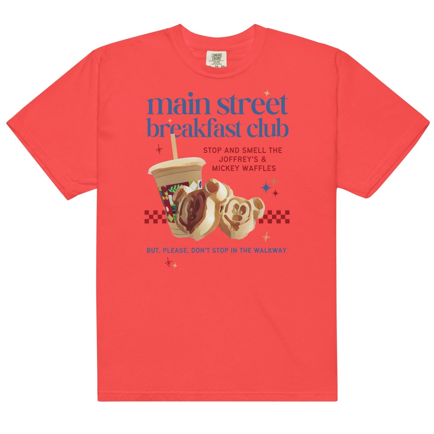Disney Breakfast Club Tee – Mickey Waffles & Joffrey's Coffee