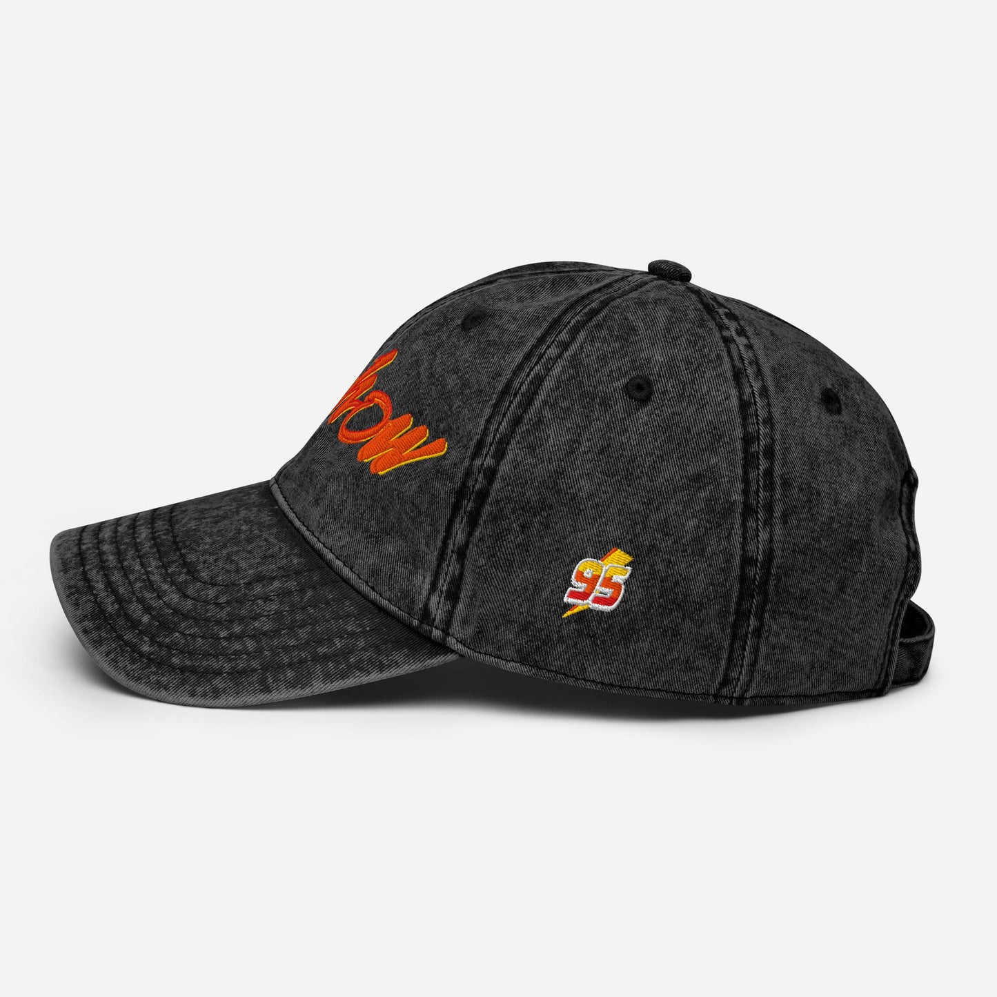 Lightning McQueen Ka-Chow Embroidered Disney Dad Hat