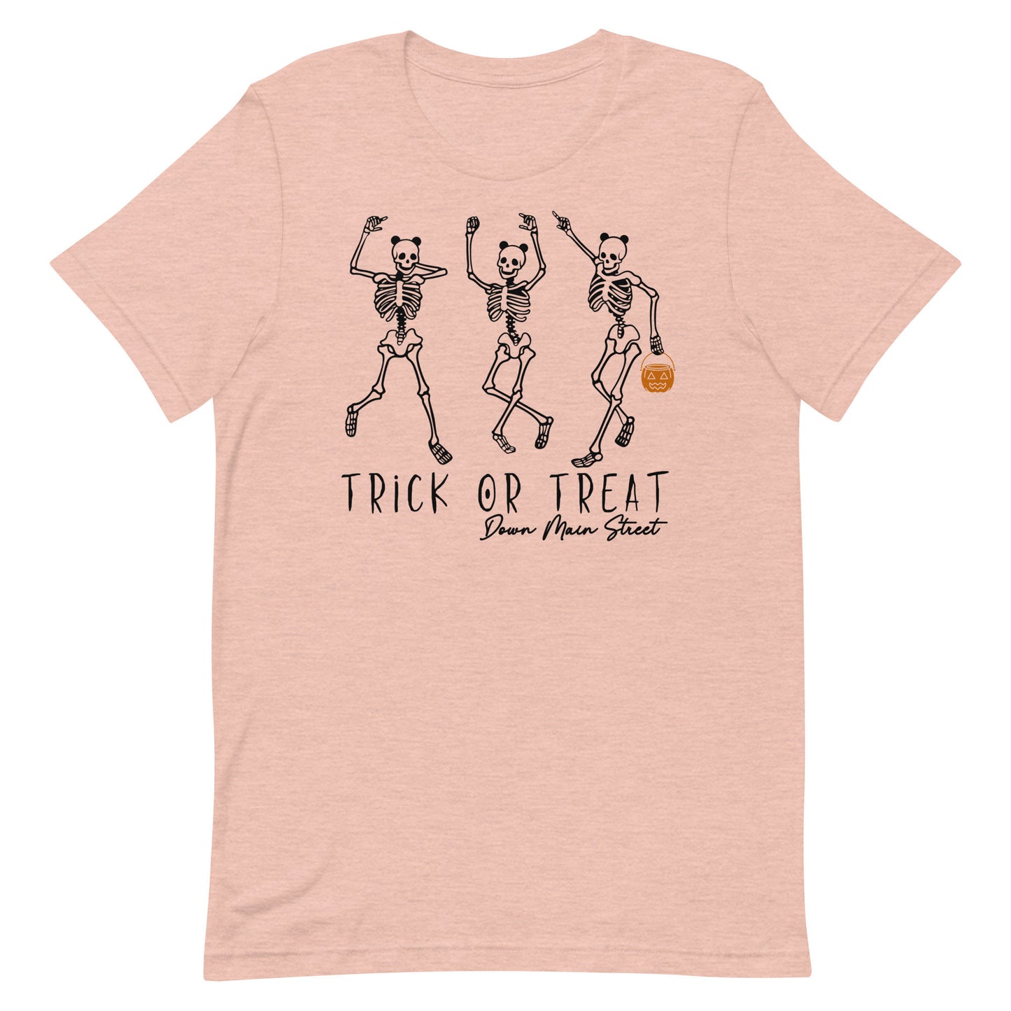 Disney Halloween Shirt, Trick or Treat on Main Street, Bella Canvas Tee