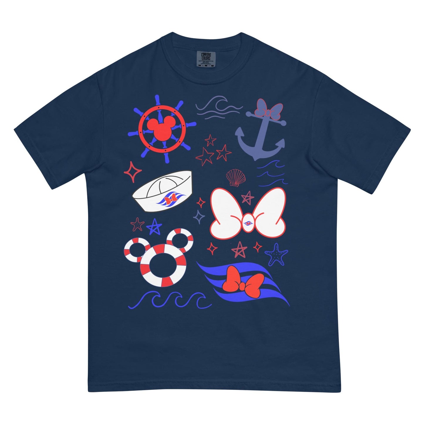 Disney Cruise Doodle Sketch Shirt, Family Vacation Tee