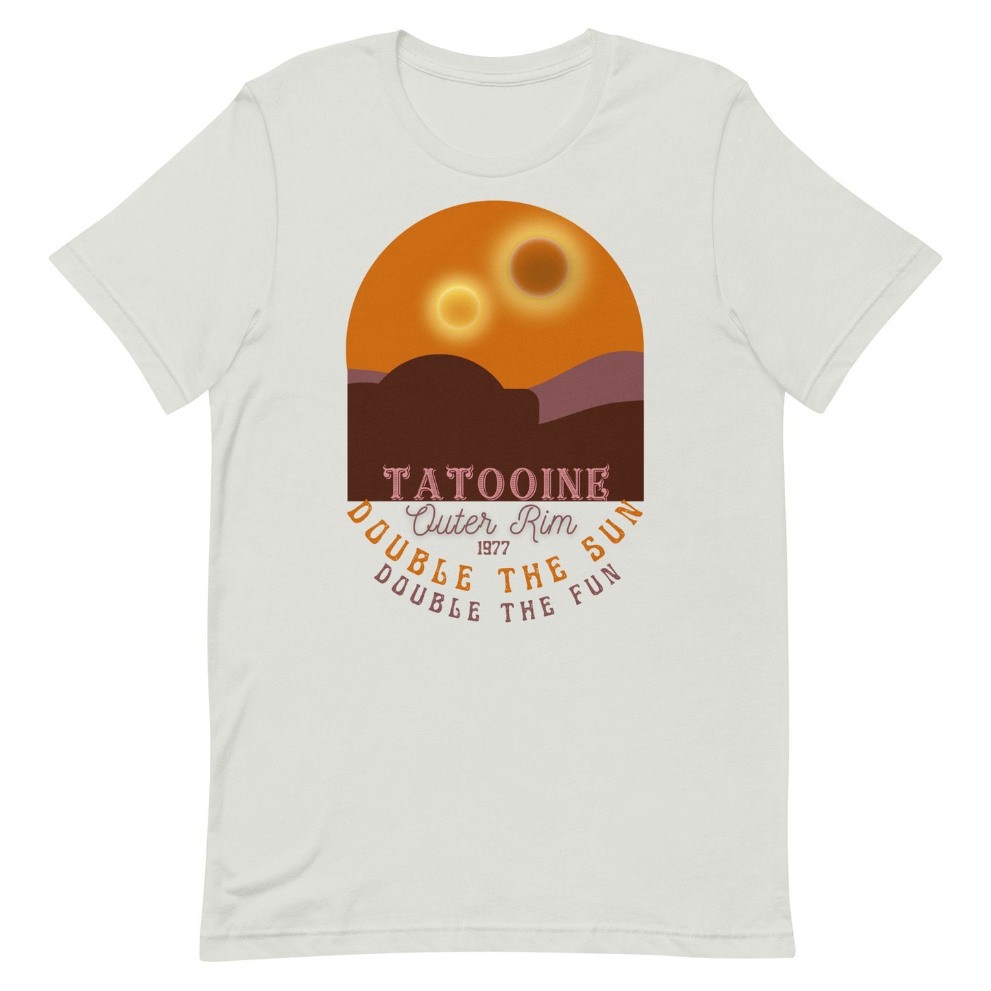 Tatooine Family Shirt: Double Sun Bella Canvas Star Wars Tee