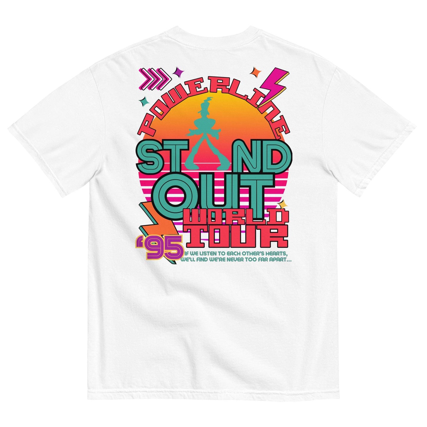 Powerline Inspired '95 Tour Shirt, Goofy Movie Tee