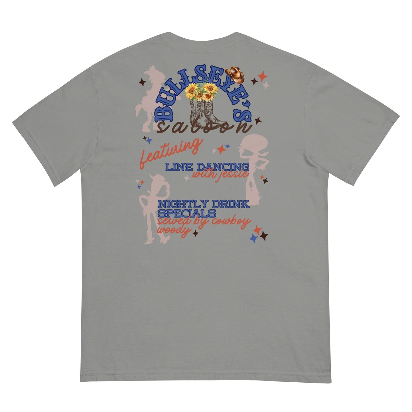 Bullseye's Saloon Toy Story Comfort Colors T-Shirt