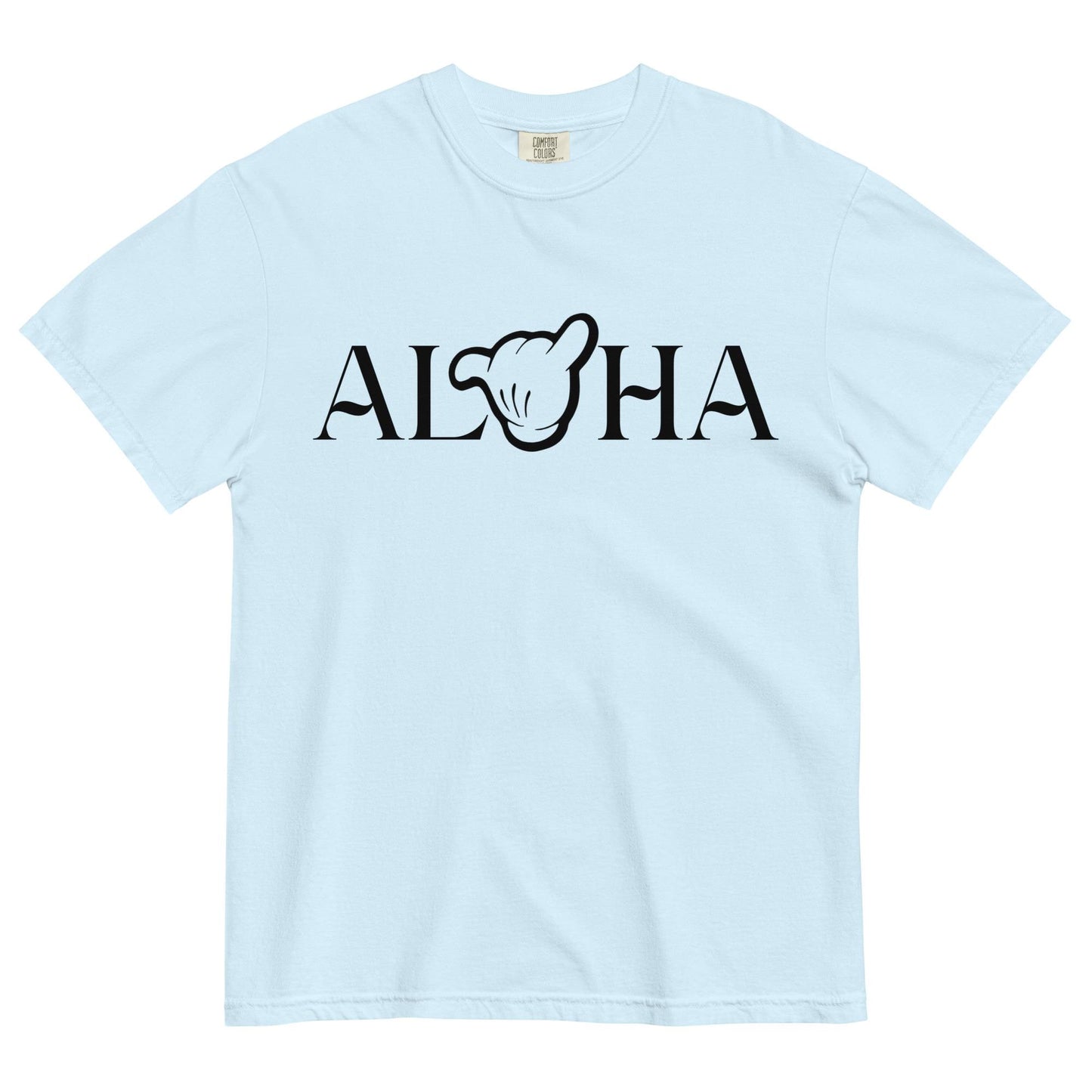 Disney Aulani Aloha Mickey Shaka Hand Comfort Colors Shirt