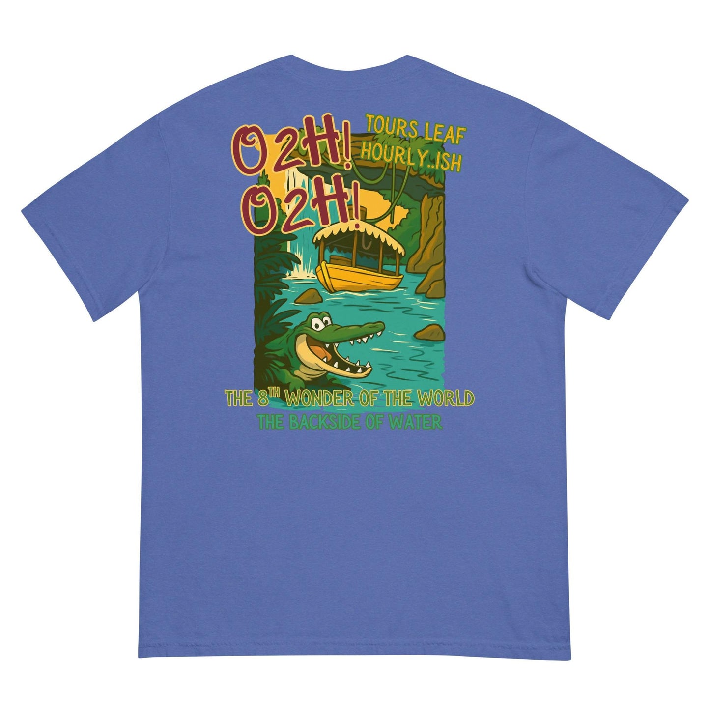 Disney Jungle Cruise Backside of Water Comfort Colors Shirt