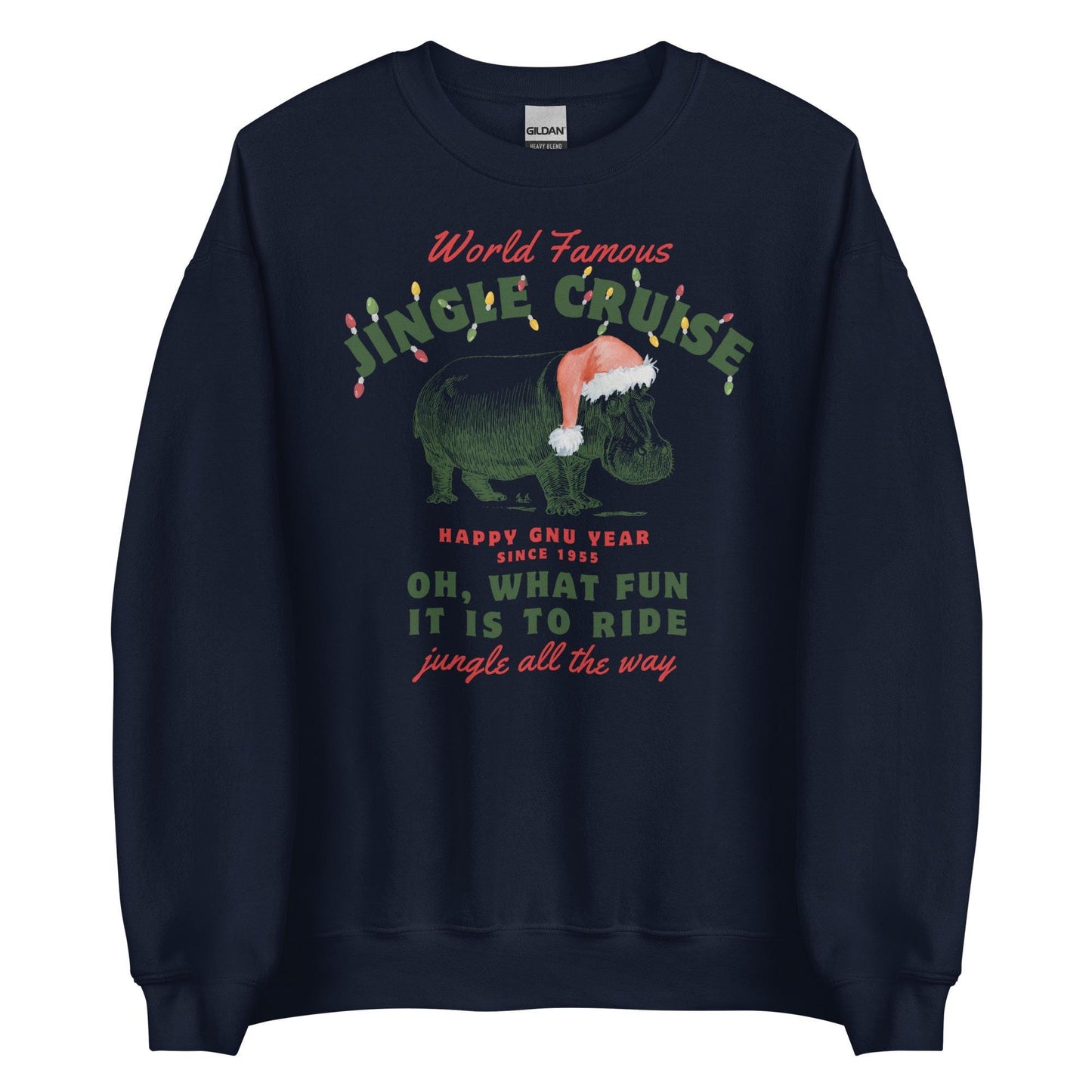 Jingle Cruise Sweatshirt, Disney Christmas Holiday, Family Matching