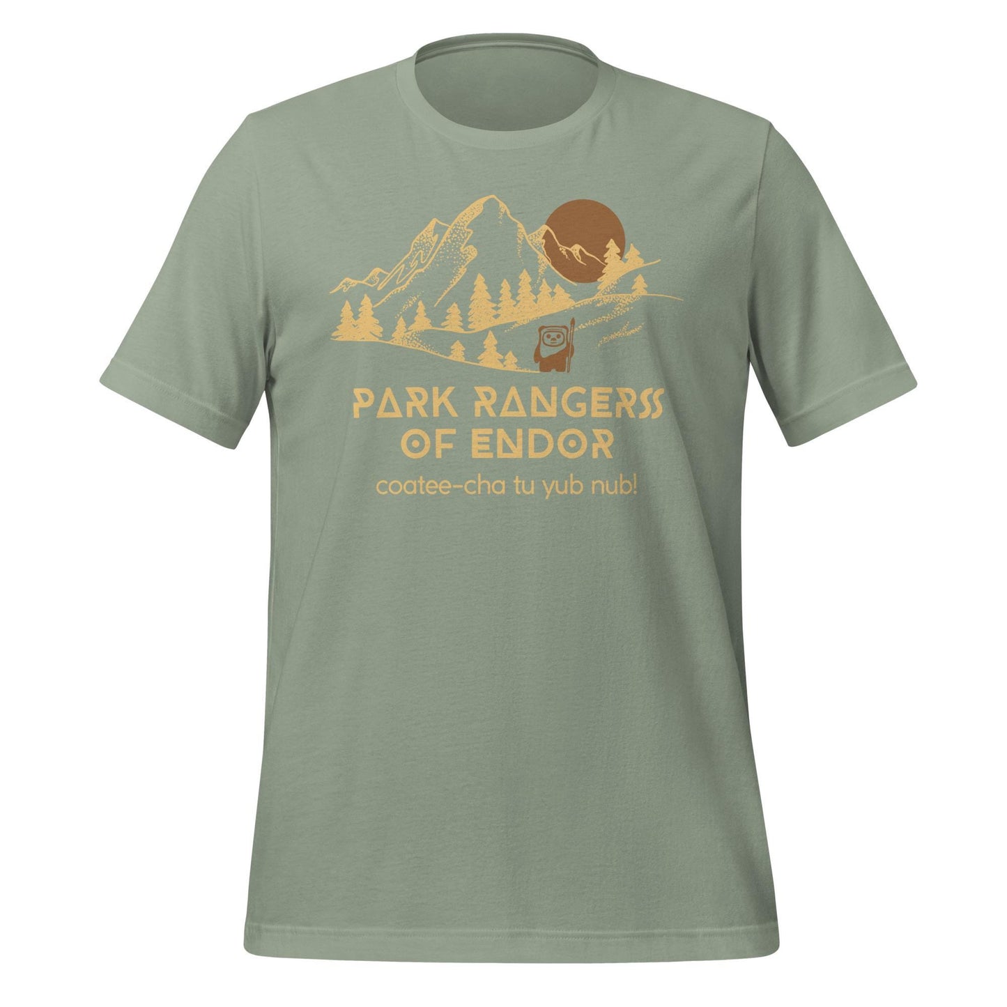 Ewok Star Wars Shirt: Park Rangers of Endor, Galaxy's Edge Tee