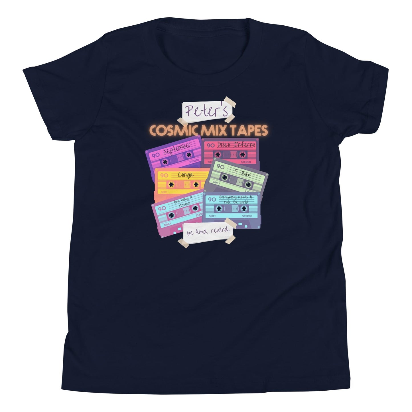 Guardians of the Galaxy Inspired Peter's Cosmic Mix Tape Youth Shirt, EPCOT Shirt