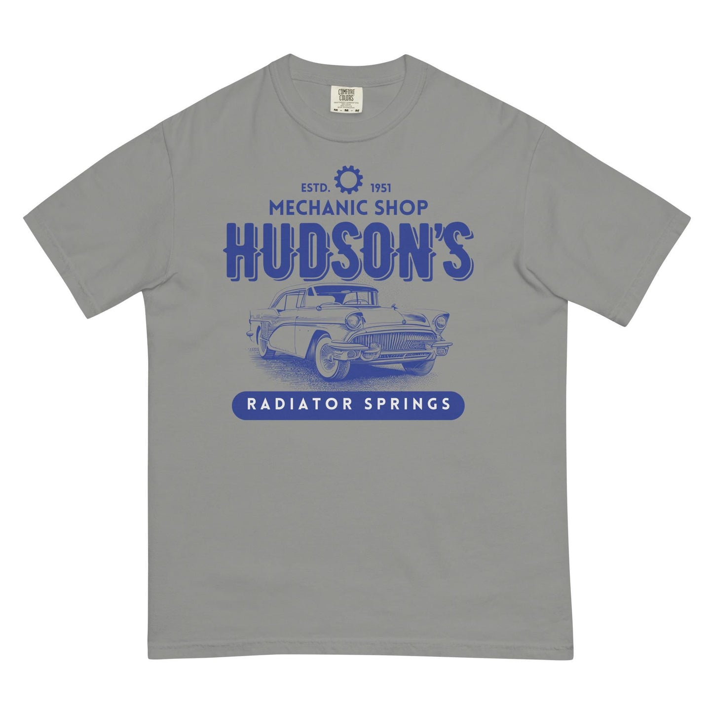 Disney Cars Hudson Hornet Comfort Colors T-Shirt, Radiator Springs