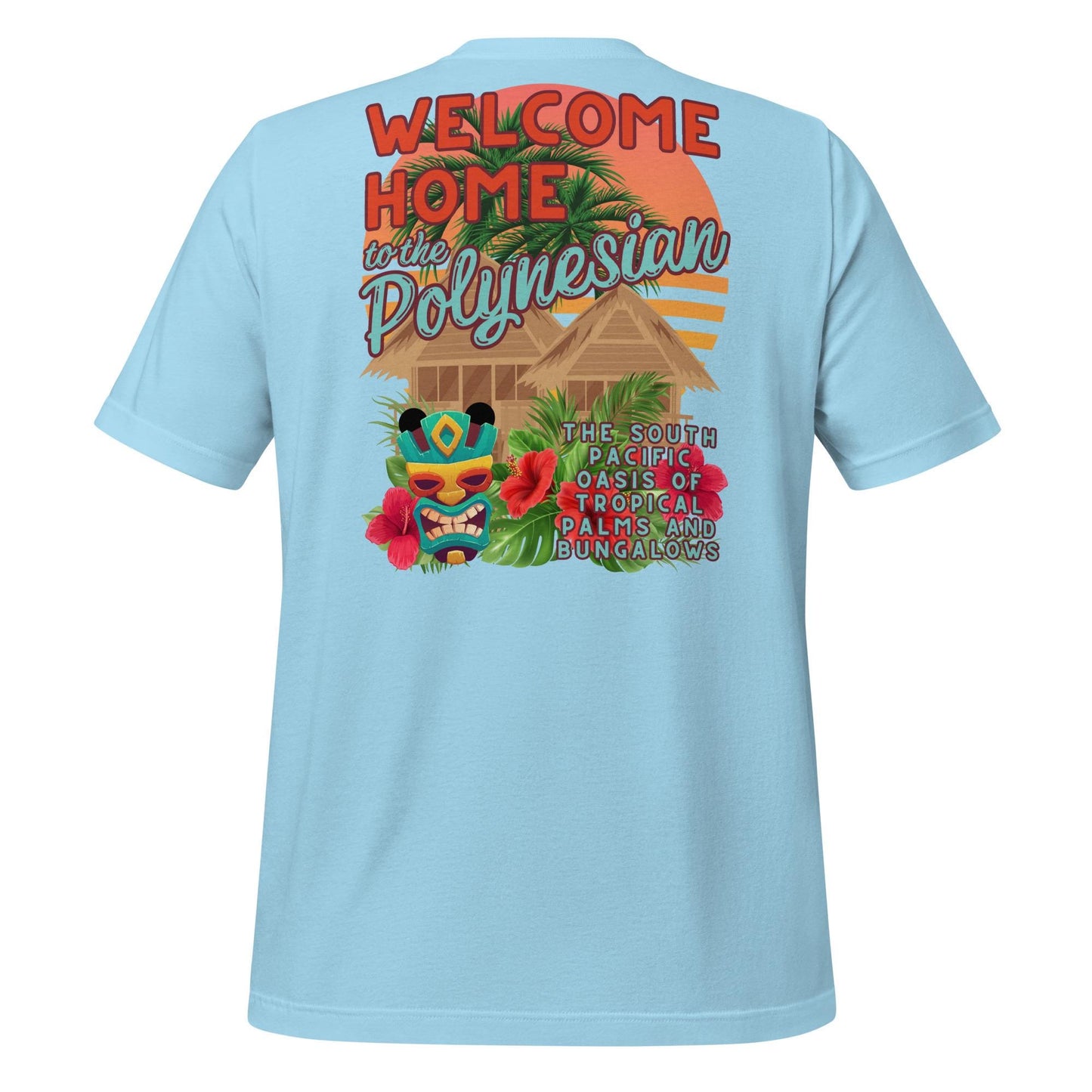 Polynesian Disney Bella Canvas Unisex T-Shirt, DVC Family Shirt