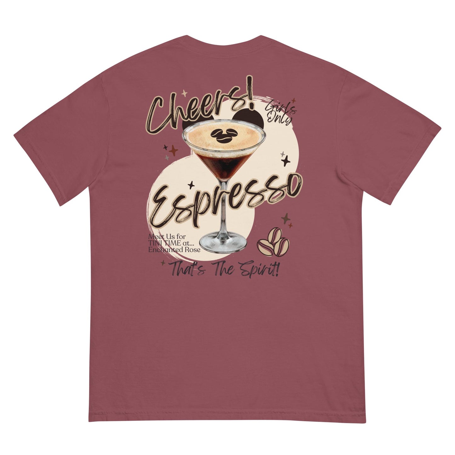 Disney Girls Trip Espresso Martini Comfort Colors Shirt