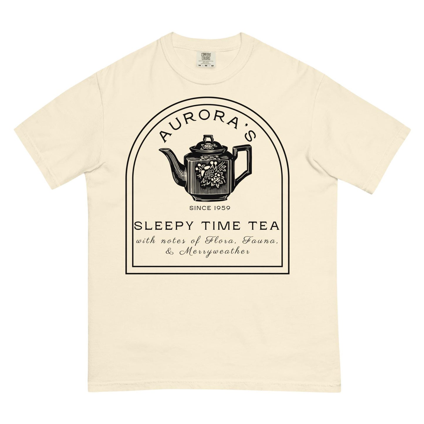 Aurora's Sleepy Time Tea Shirt, Subtle Disney Adult Comfort Colors Tee