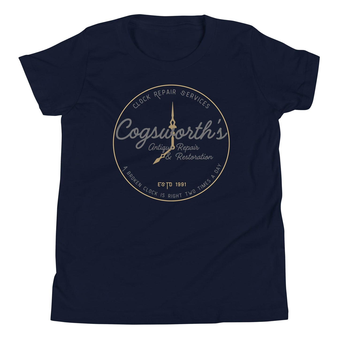 Cogsworth Youth Shirt, Beauty and the Beast, Disneyland Family Tee
