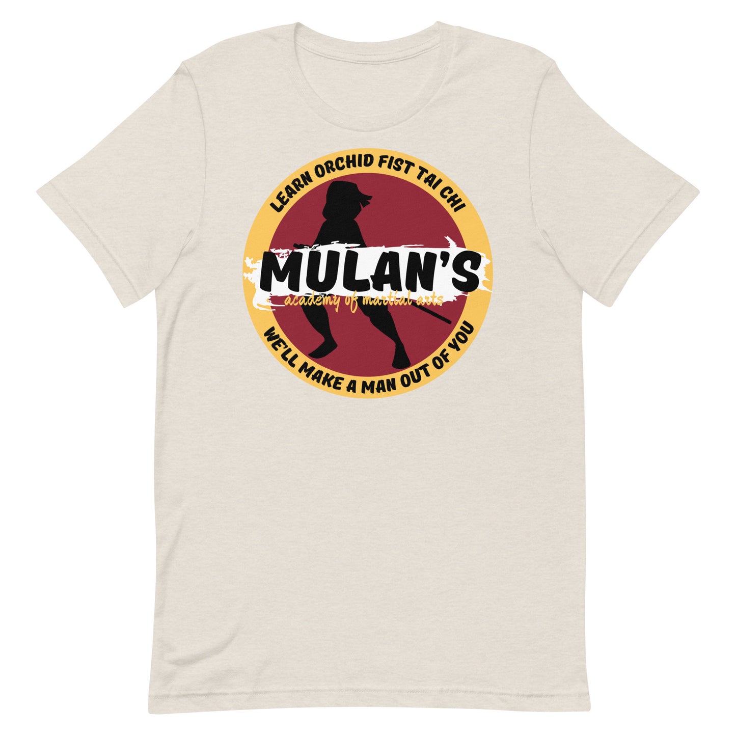 Mulan Martial Arts Bella Canvas T-Shirt, Subtle Disney Family Shirt
