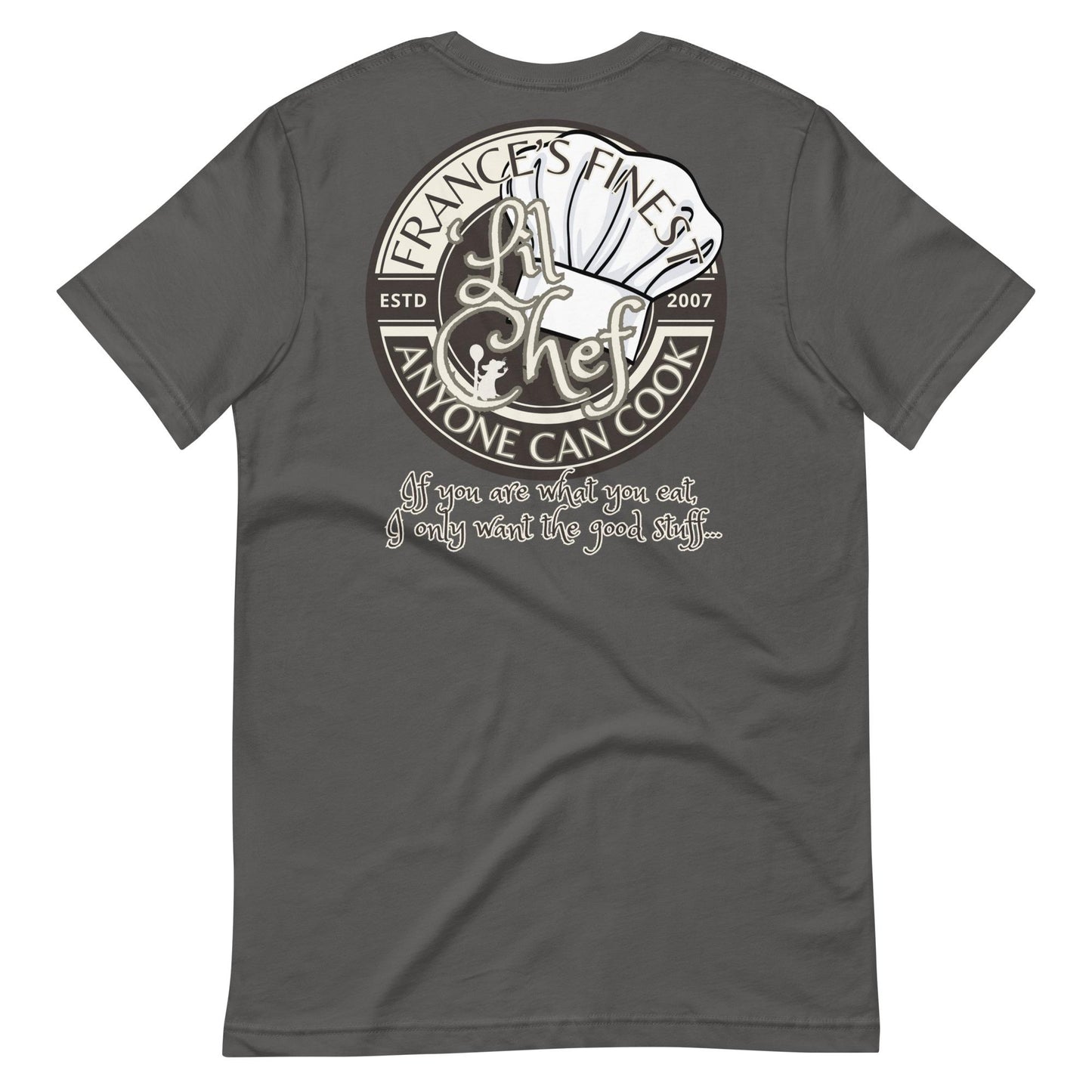 Lil Chef Ratatouille Disney Shirt, Bella Canvas Unisex Tee
