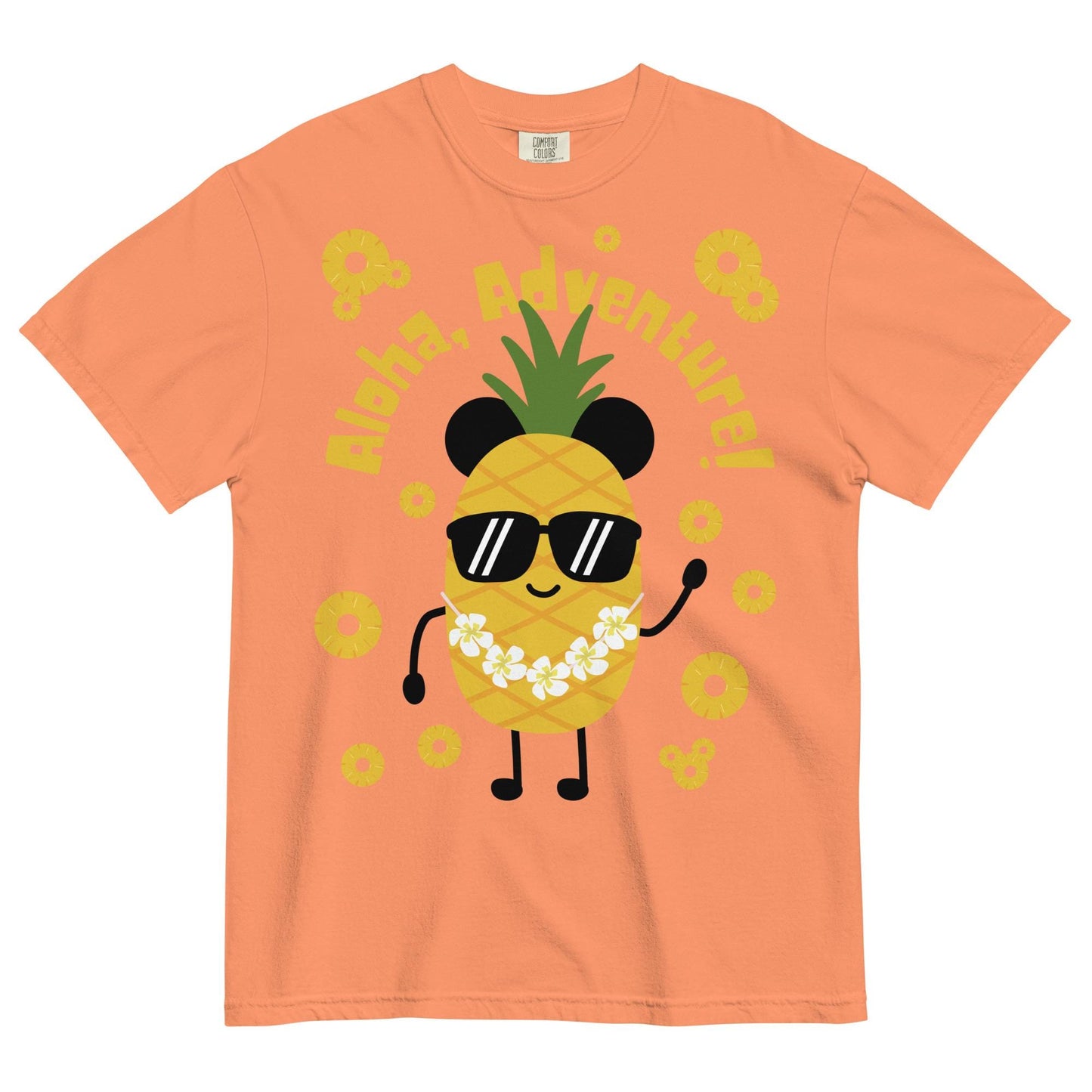 Disney Aulani Pineapple Shirt, Comfort Colors Tropical Tee