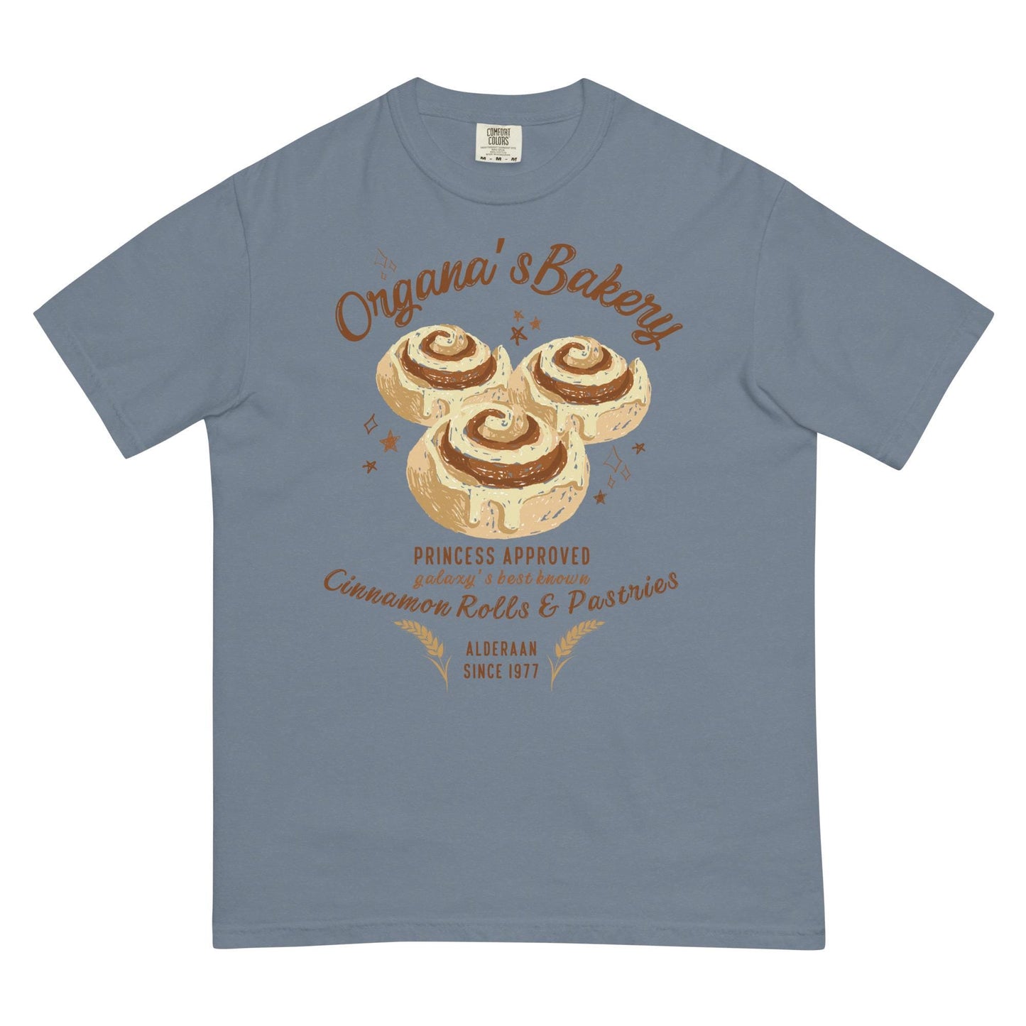 Princess Leia Cinnamon Rolls Comfort Colors Shirt