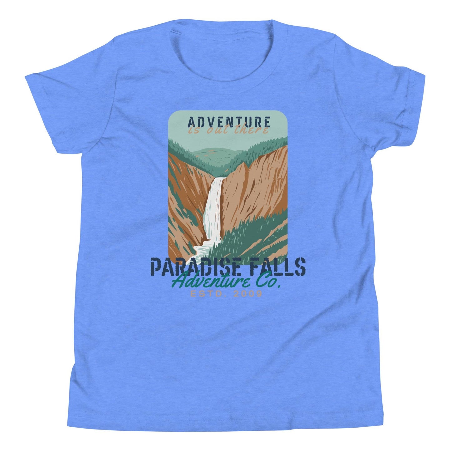 Adventure is Out There Youth Tee, Paradise Falls Design