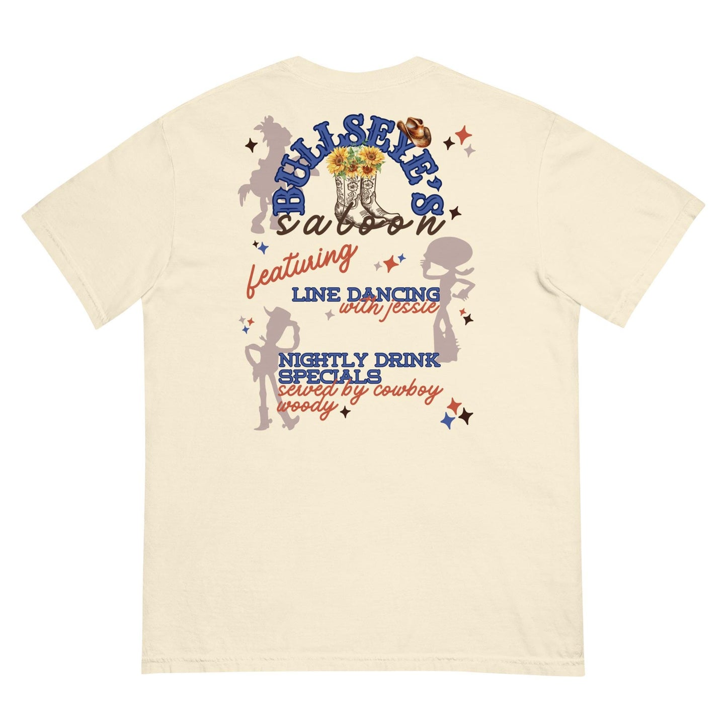 Bullseye's Saloon Toy Story Comfort Colors T-Shirt