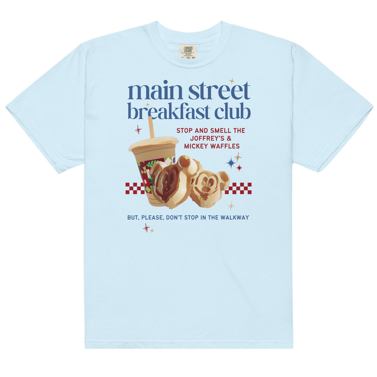 Disney Breakfast Club Tee – Mickey Waffles & Joffrey's Coffee