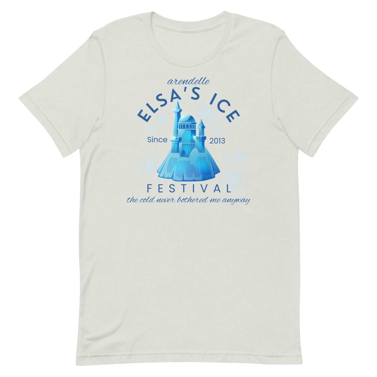 Elsa's Ice Festival T-Shirt, Subtle Frozen Disney Vacation Shirt