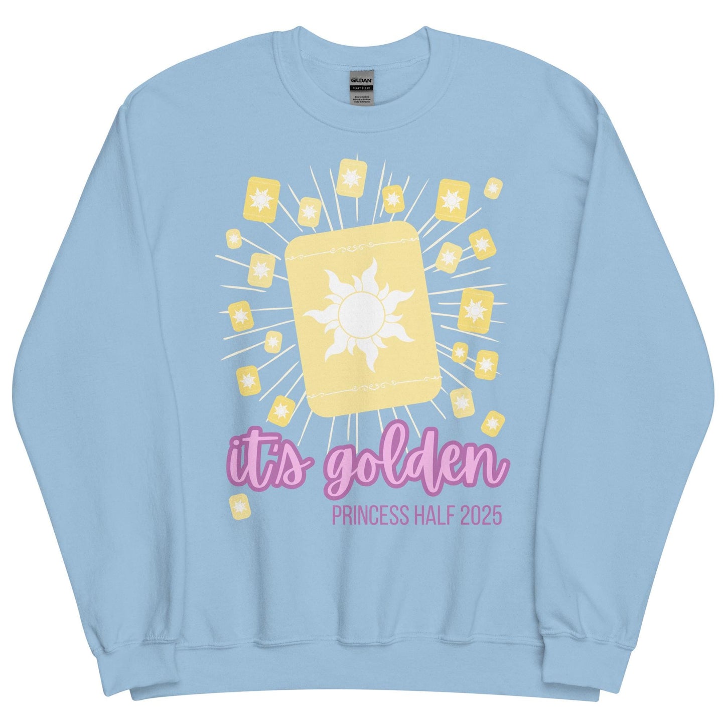 Rapunzel Disney Princess Half Marathon 2025 Crewneck, Run Disney Girls Trip Sweatshirt