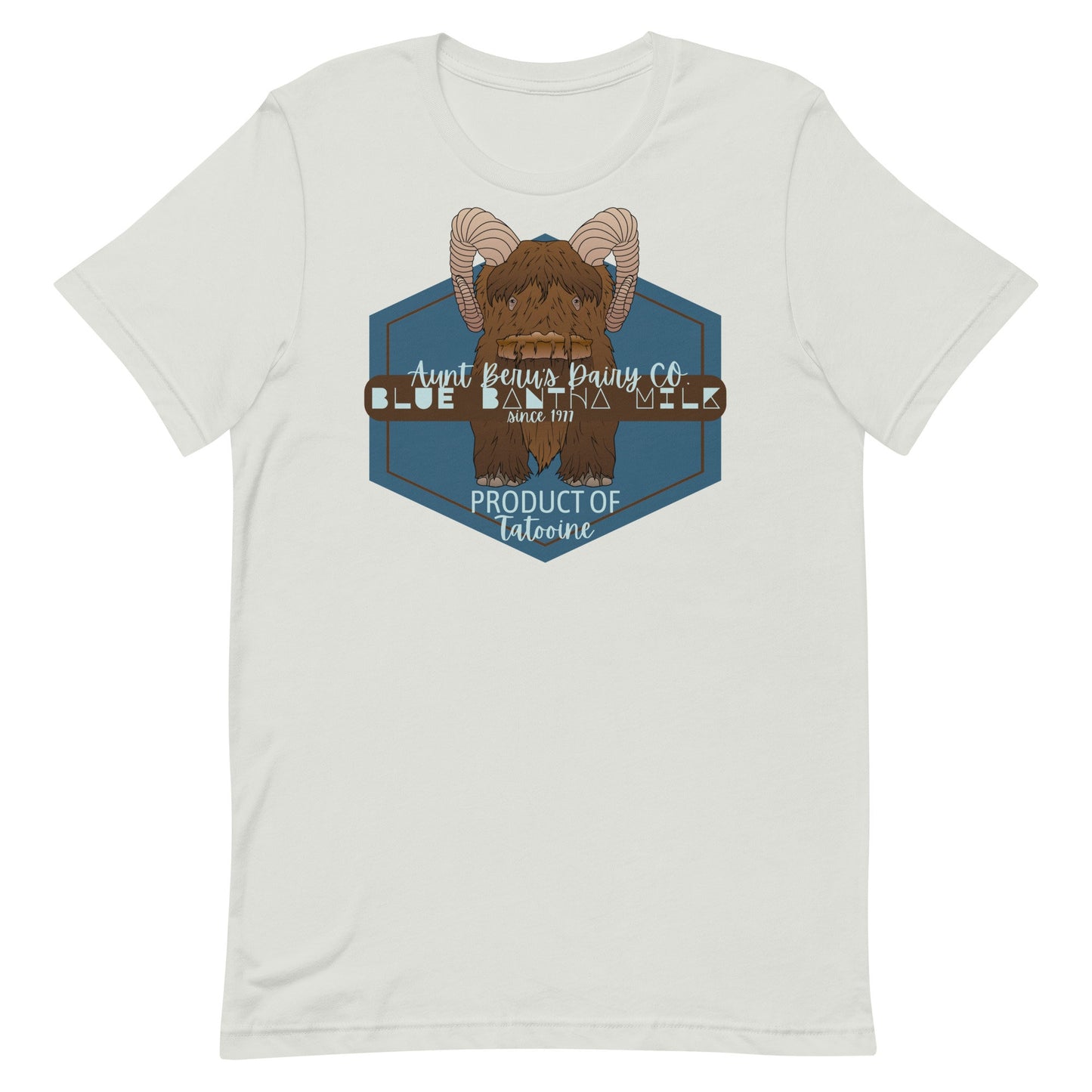 Blue Milk Bantha T-Shirt, Subtle Star Wars Disney Family Tee