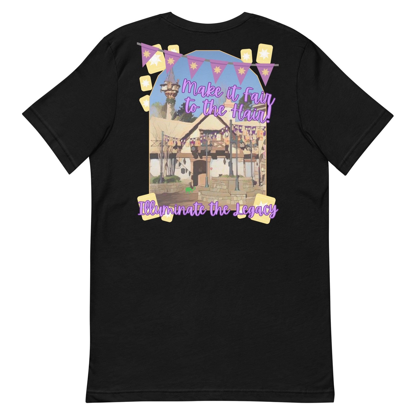 Tangled Inspired Bella Canvas Shirt, Funny WDW Bathroom Design