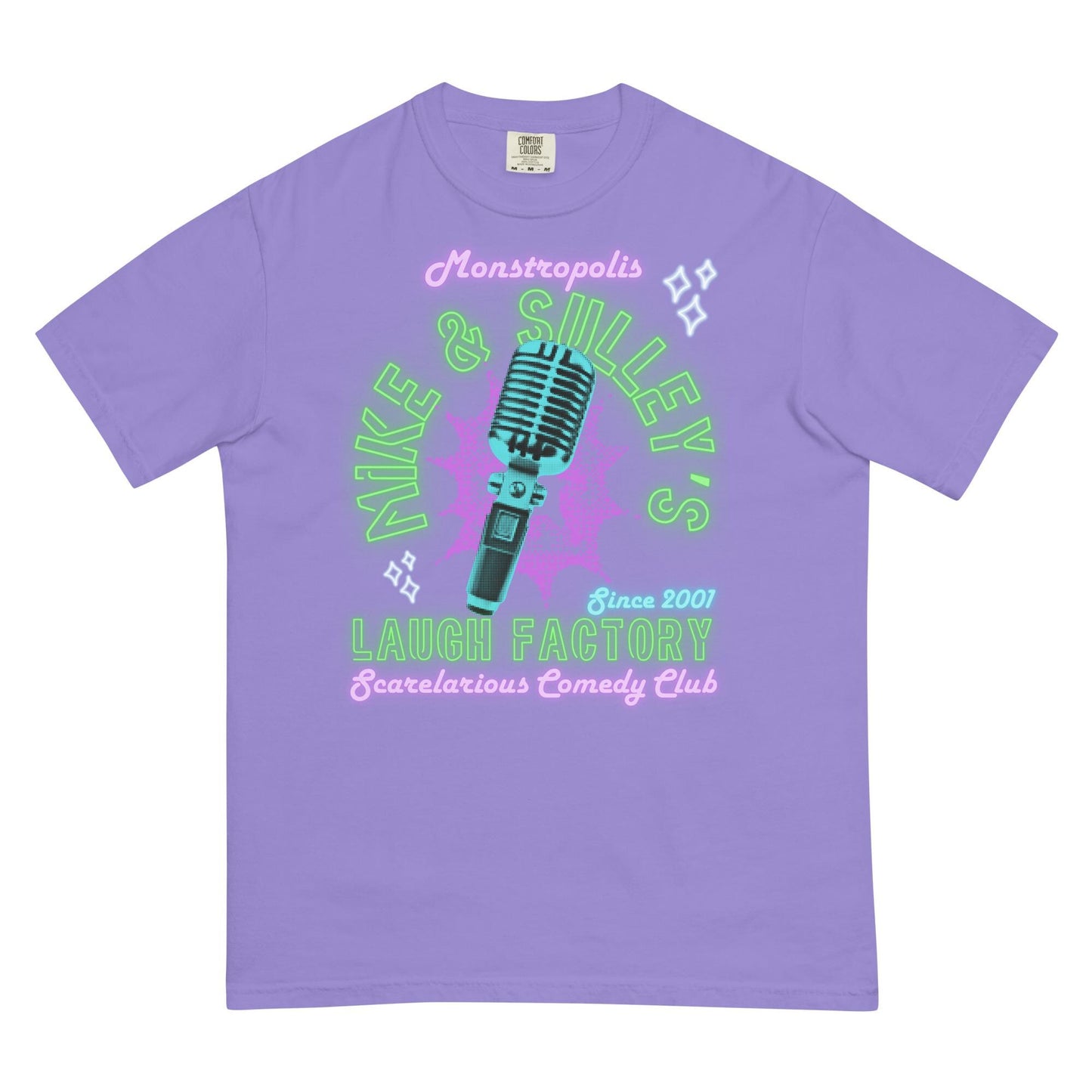 Monsters Inc Laugh Factory Shirt, Disney Pixar Comfort Colors Tee