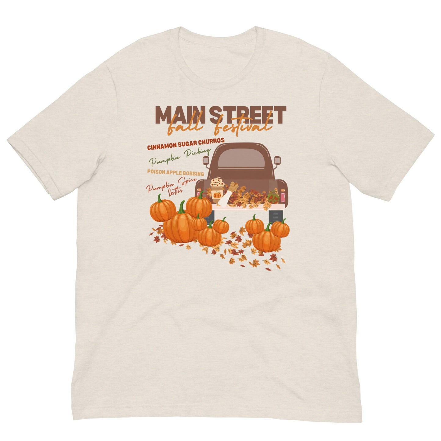 Main Street Fall Festival Shirt, Disney Family Tee, Bella Canvas