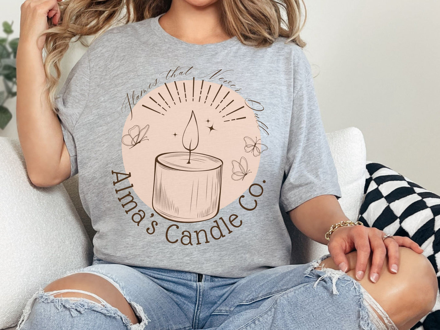 Alma's Candle Co. Disney Bella Canvas Tee, Unisex Short Sleeve