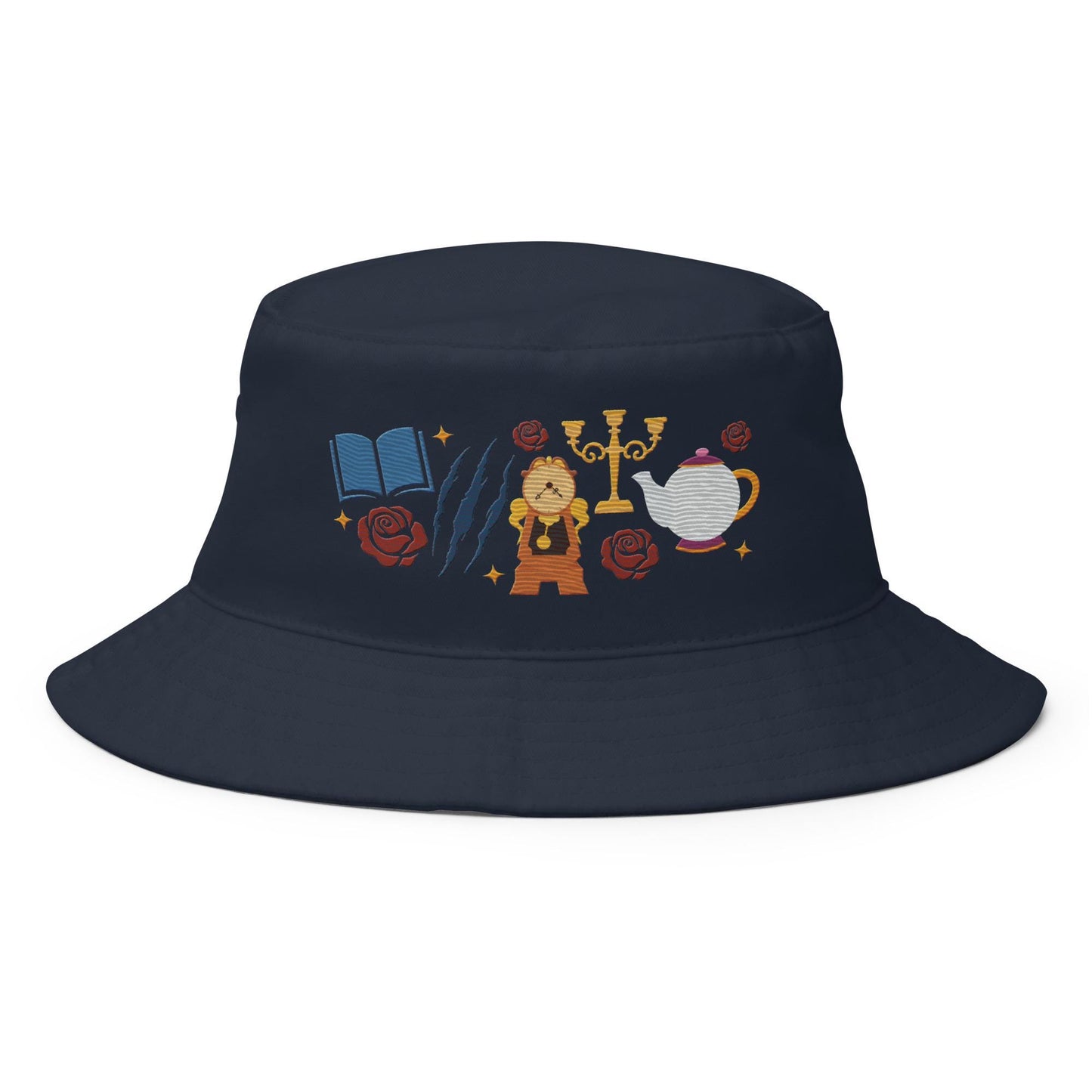 Beauty and the Beast Bucket Hat, Disney Belle Icon, Cotton Twill