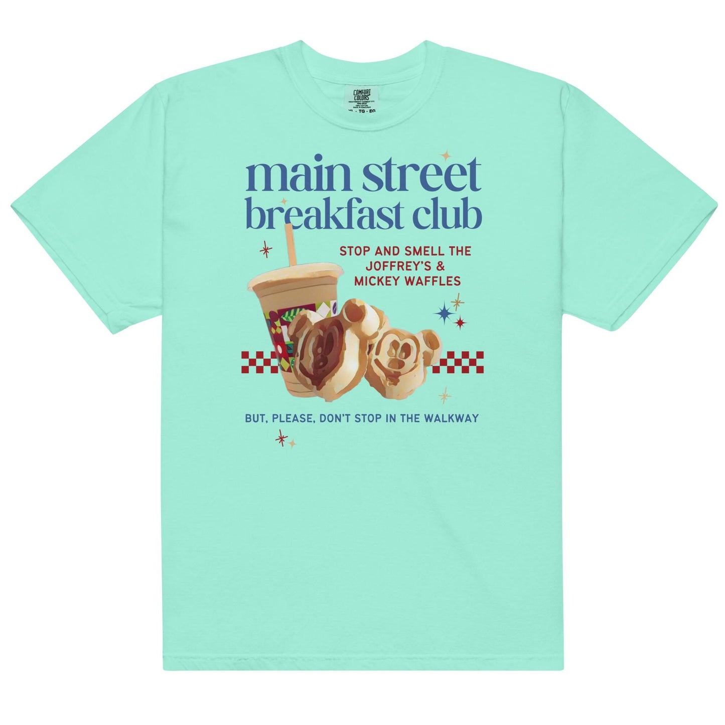 Disney Breakfast Club Tee – Mickey Waffles & Joffrey's Coffee