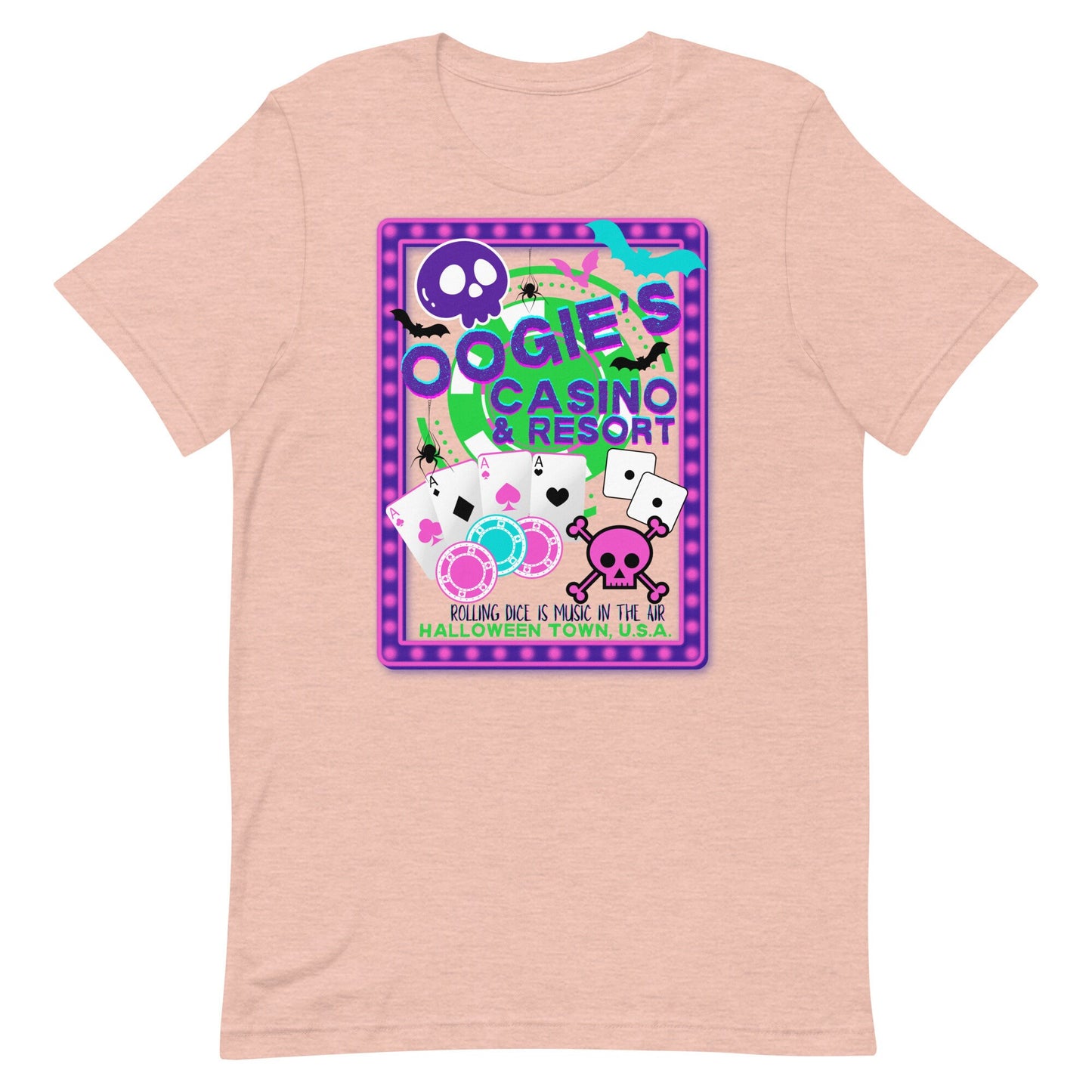 Oogie Boogie Casino Resort Shirt, Subtle Disney Family Tee