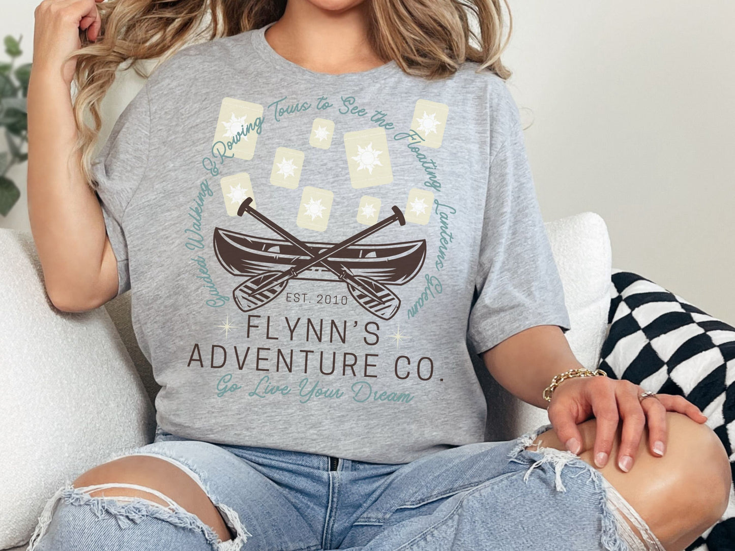 Tangled Disney Shirt, Flynn's Adventure Bella Canvas Tee
