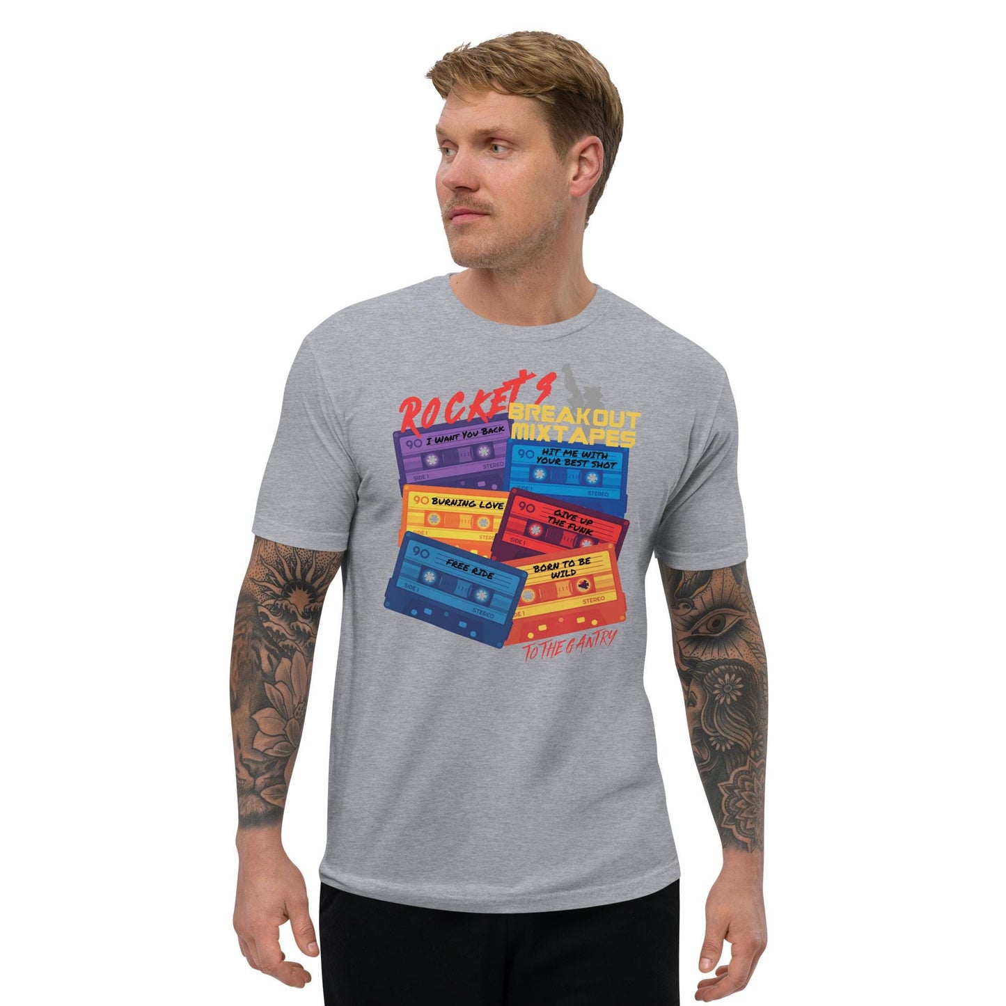 Rocket's Breakout Mixtapes, Guardians of the Galaxy Fan Shirt, Disneyland T-shirt, Disney Dad
