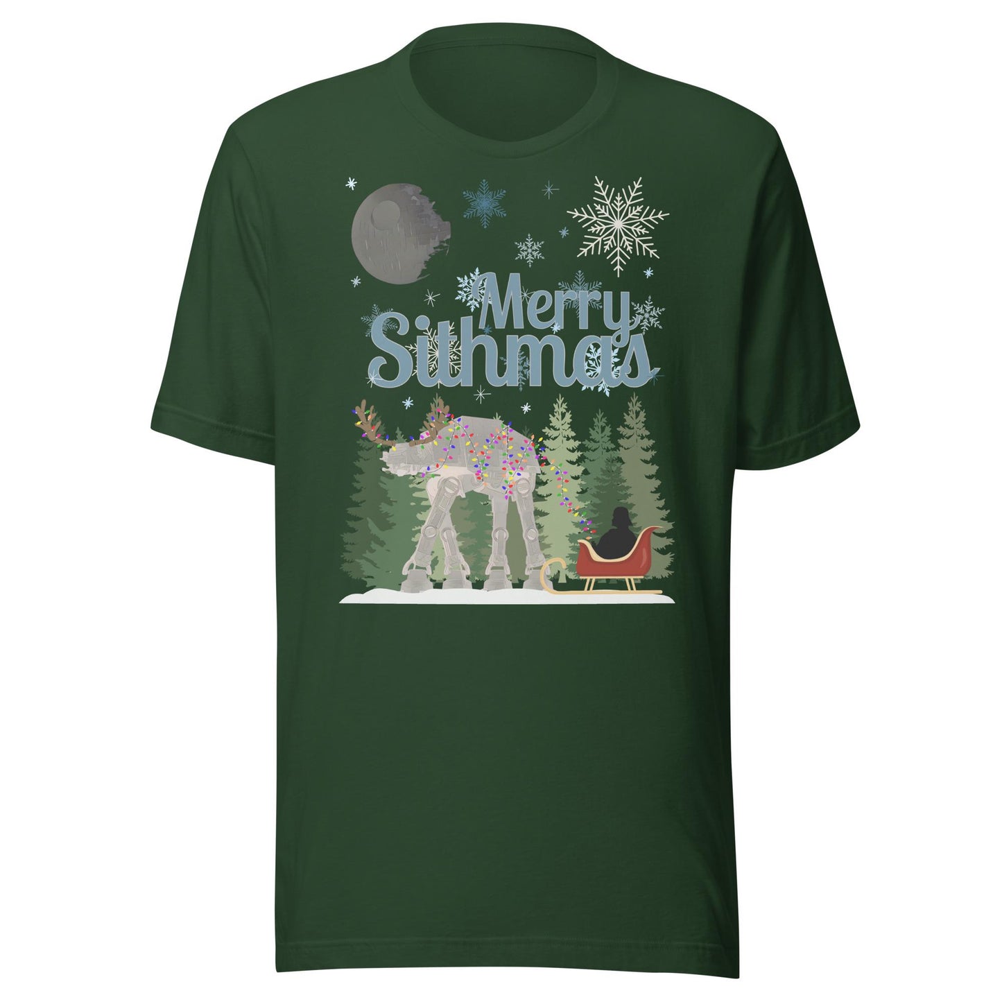 Merry Sithmas Star Wars Christmas Bella Canvas T-Shirt