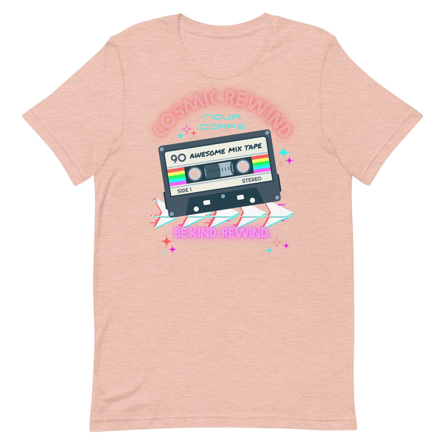 Guardians of the Galaxy Cosmic Rewind Bella Canvas T-Shirt, Subtle Disney Family Shirt