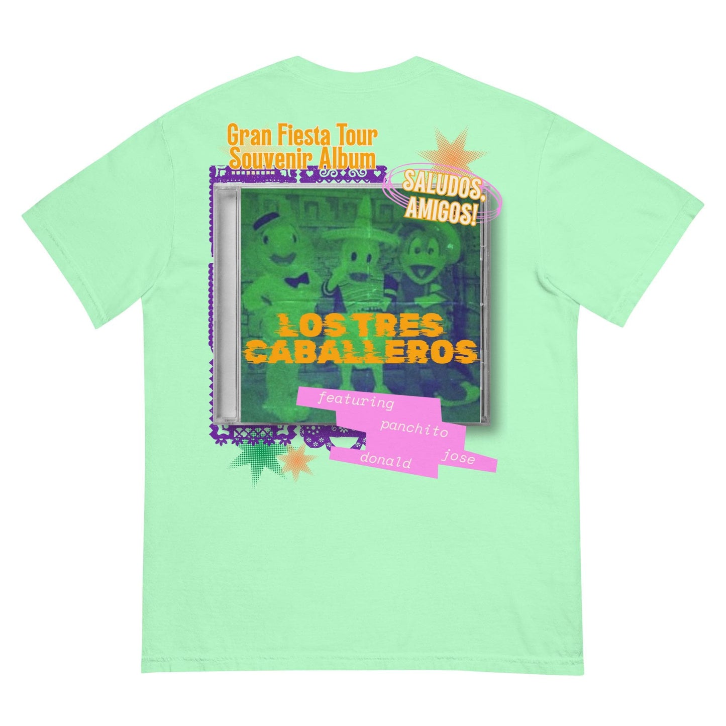 The Three Caballeros Gran Fiesta Tour EPCOT Mexico Shirt