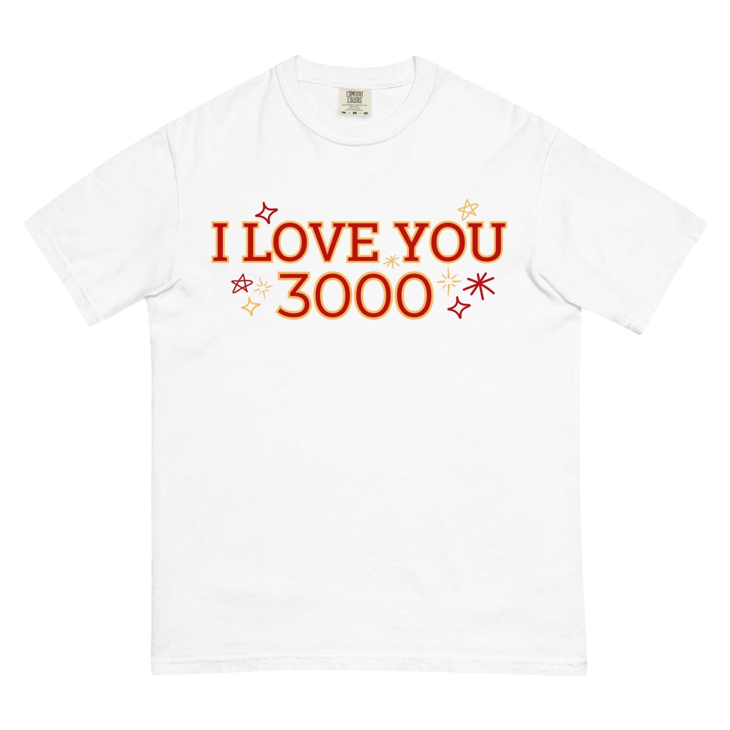 I Love You 3000 Iron Man Comfort Colors Shirt