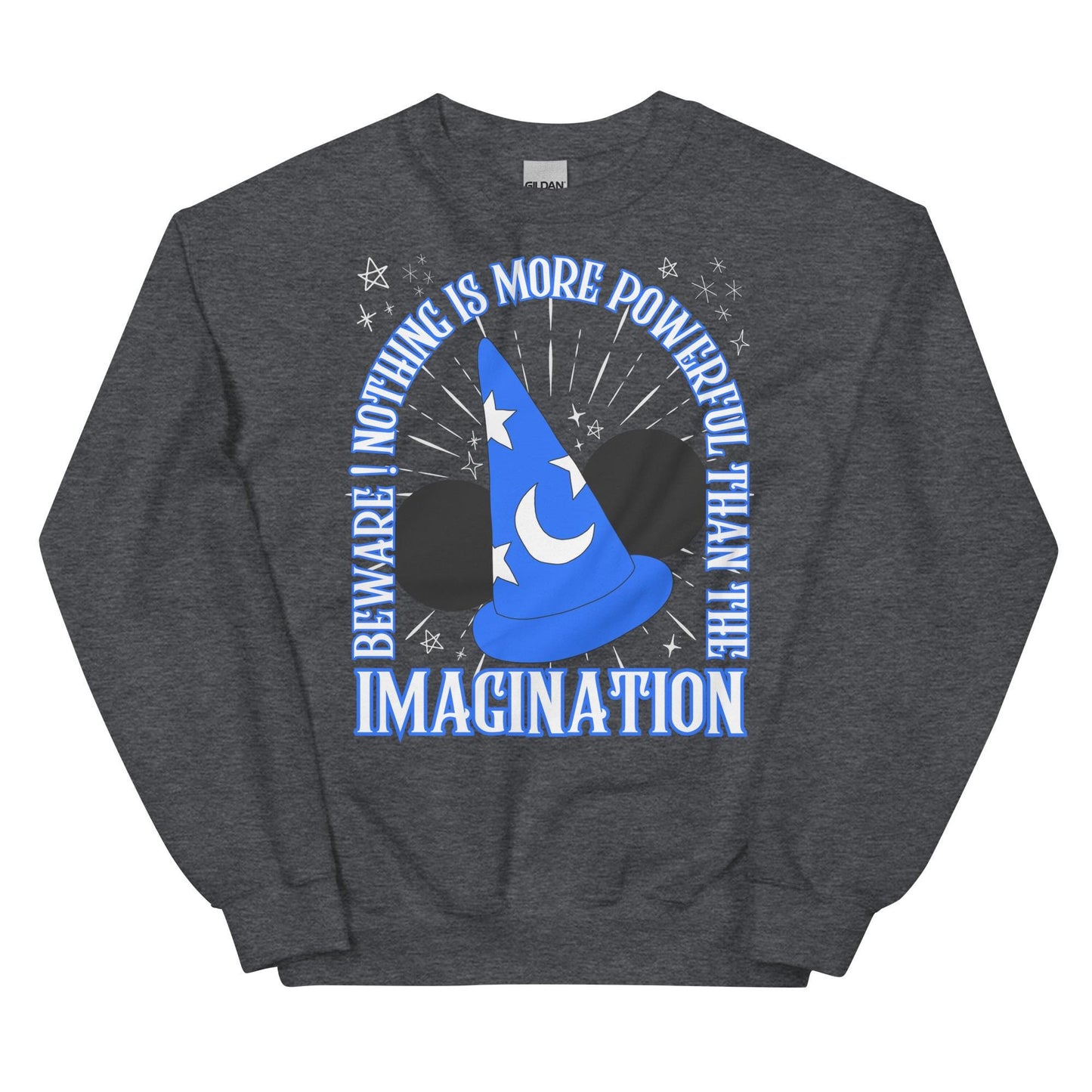 Imagination, Fantasmic Crewneck, Sorcerer Mickey, Hollywood Studios Sweatshirt, Matching Family Shirts