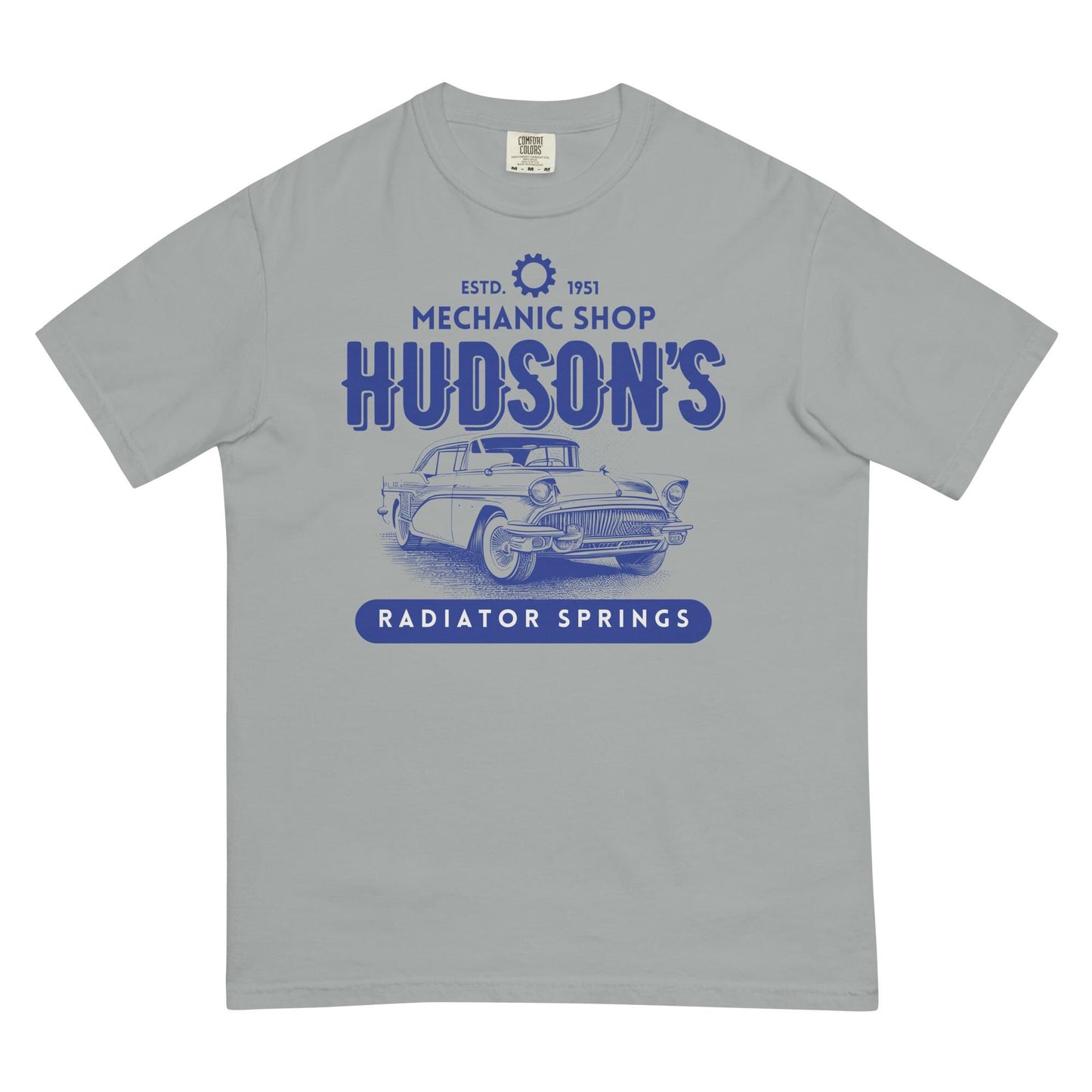 Disney Cars Hudson Hornet Comfort Colors T-Shirt, Radiator Springs